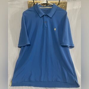 Izod Men’s Royal Blue Polo with Yellow Logo
